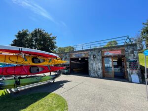 kayaking at Eco-Adventure Centre